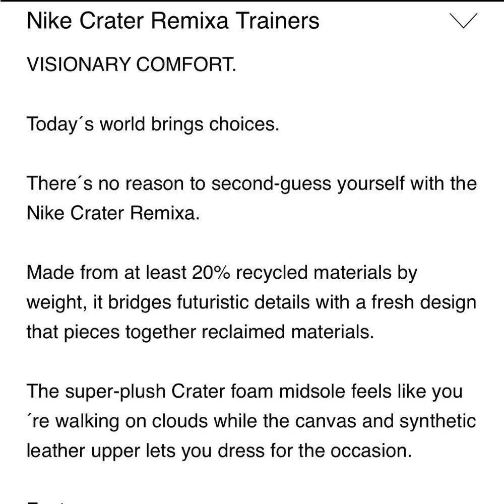 Nike  Crater Remixa Trainers